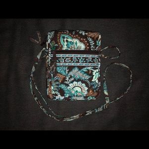 Vera Bradley Java Blue Crossbody Purse